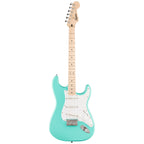 Squier Sonic Stratocaster HT Maple Fingerboard White Pickguard - Sea Foam G