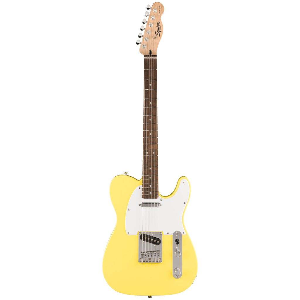 Squier Sonic Telecaster Laurel Fingerboard White Pickguard - Canary Yellow