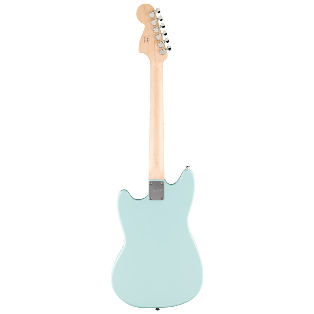 Squier Sonic Mustang Maple Fingerboard White Pickguard - Daphne Blue