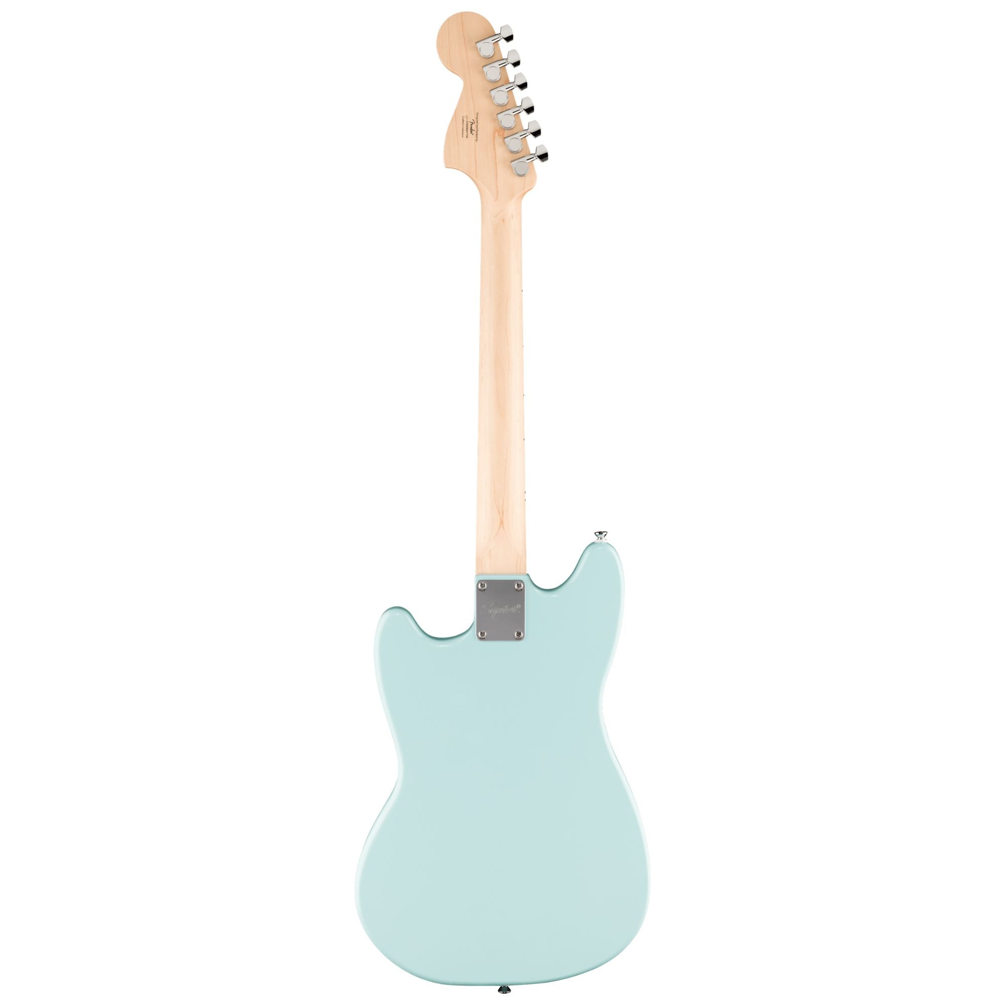 Squier Sonic Mustang Maple Fingerboard White Pickguard - Daphne Blue