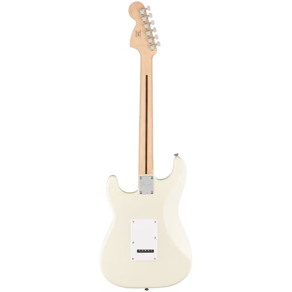 Squier Affinity Strat Map FB White Pickguard Olympic White
