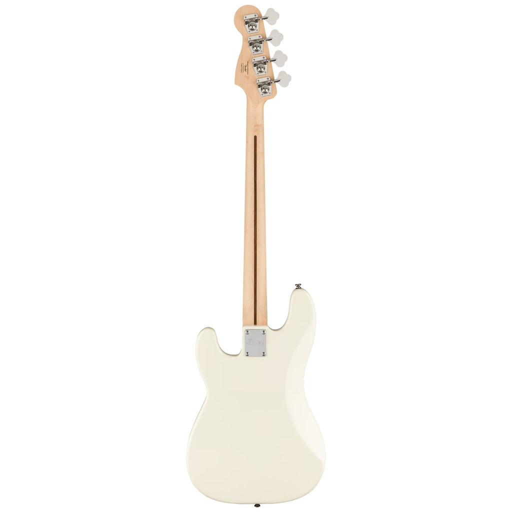Squier Affinity P Bass PJ Map FB Black Pickguard Olympic White