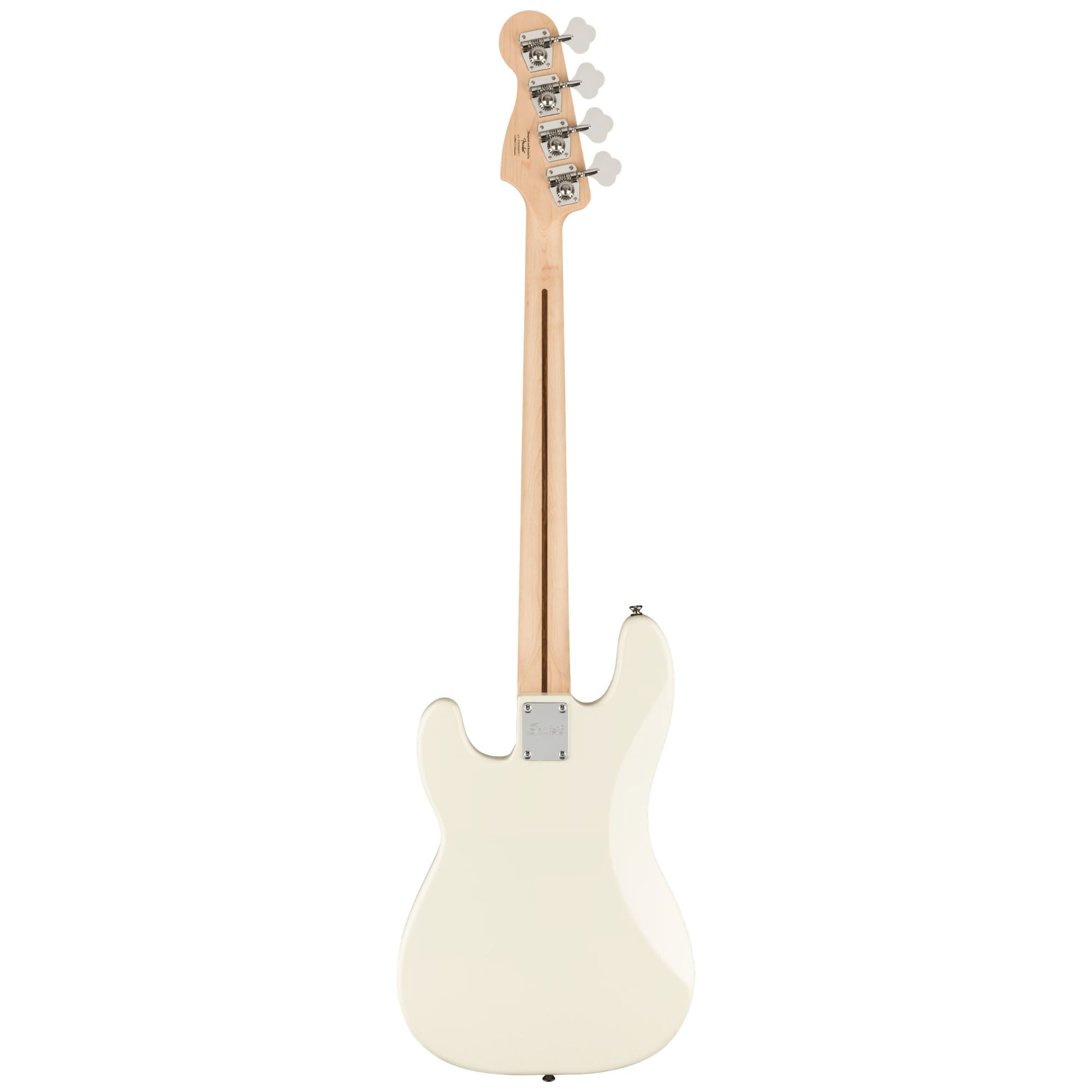 Squier Affinity P Bass PJ Map FB Black Pickguard Olympic White