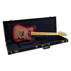 Fender Custom Shop Vintage Custom 1968 Telecaster NOS electric guitar with pink paisley finish and maple neck.