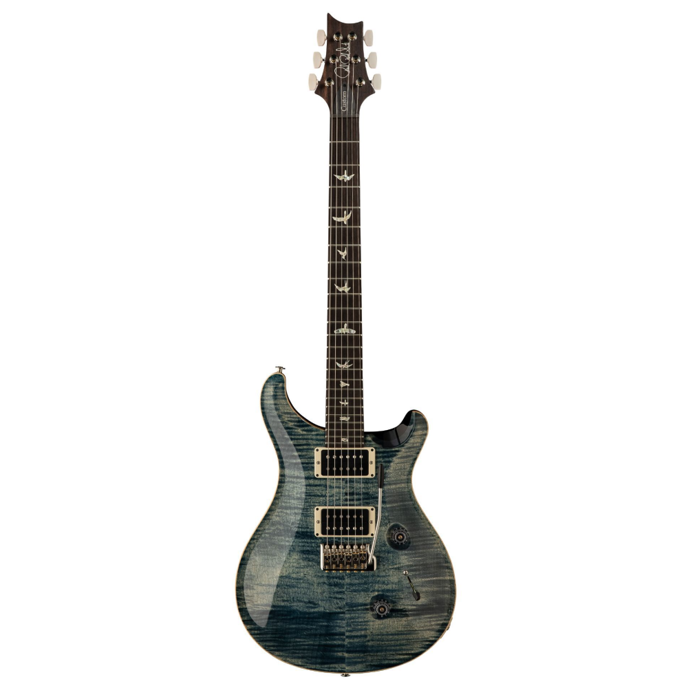 PRS USA Custom 24 Electric Guitar in Faded Whale Blue