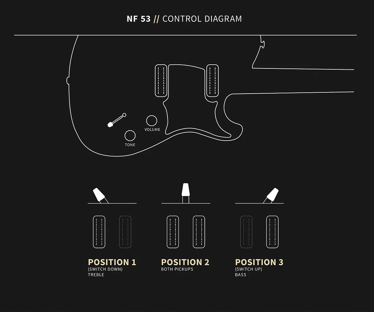 PRS NF 53 Electric Guitar Orange Tabby