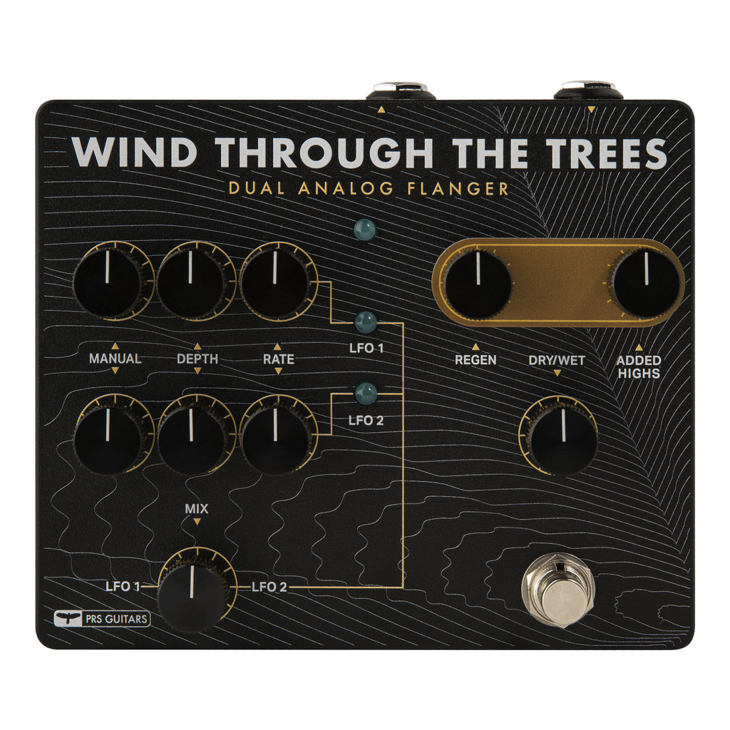 PRS Wind Through The Trees Dual Analog Guitar Flanger Effects Pedal