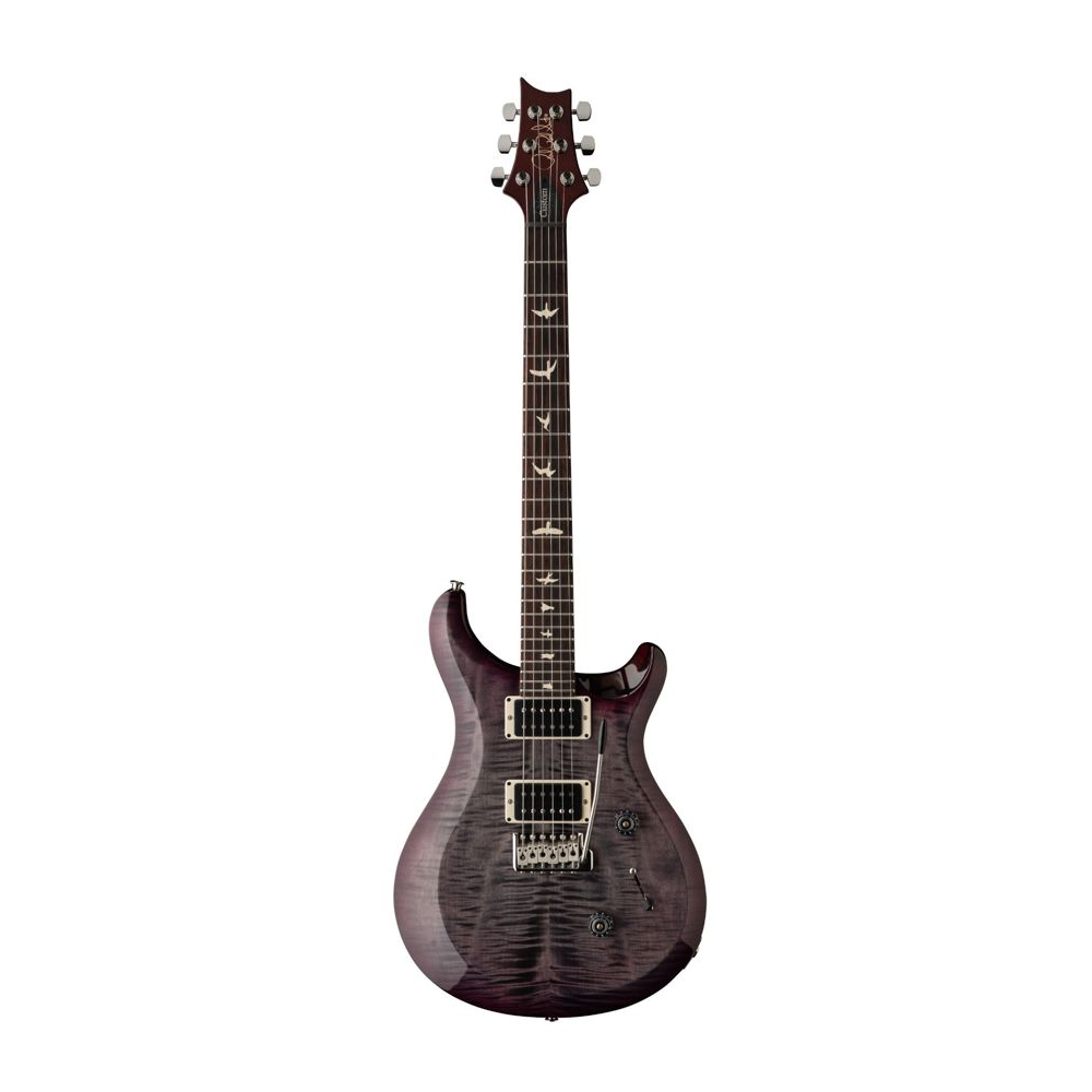 PRS USA S2 Custom 24 Electric Guitar in Faded Grey Black Purple Burst