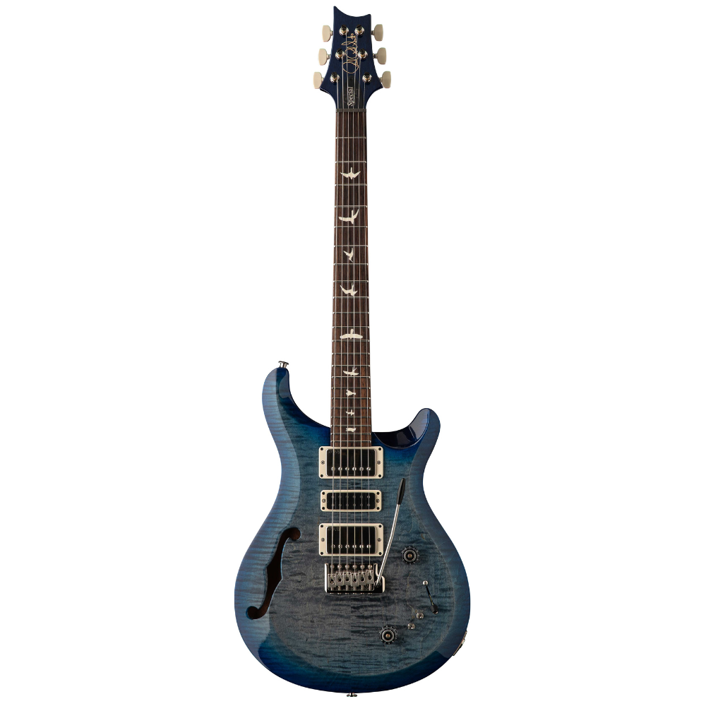 PRS S2 Special Semi Hollow Electric Guitar - Faded Grey Black Blue Burst