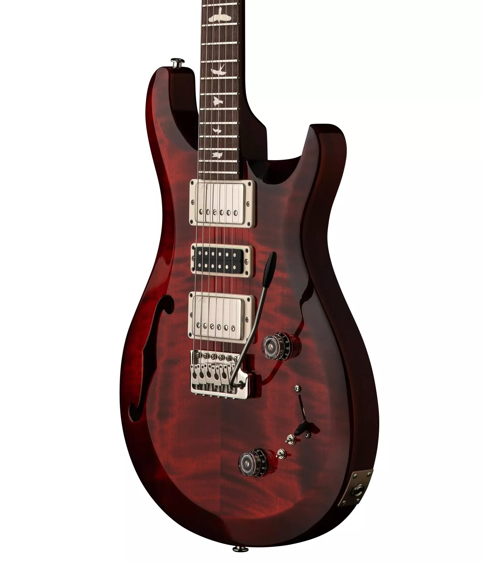 PRS S2 Special Semi Hollow Electric Guitar - Fire Red Burst