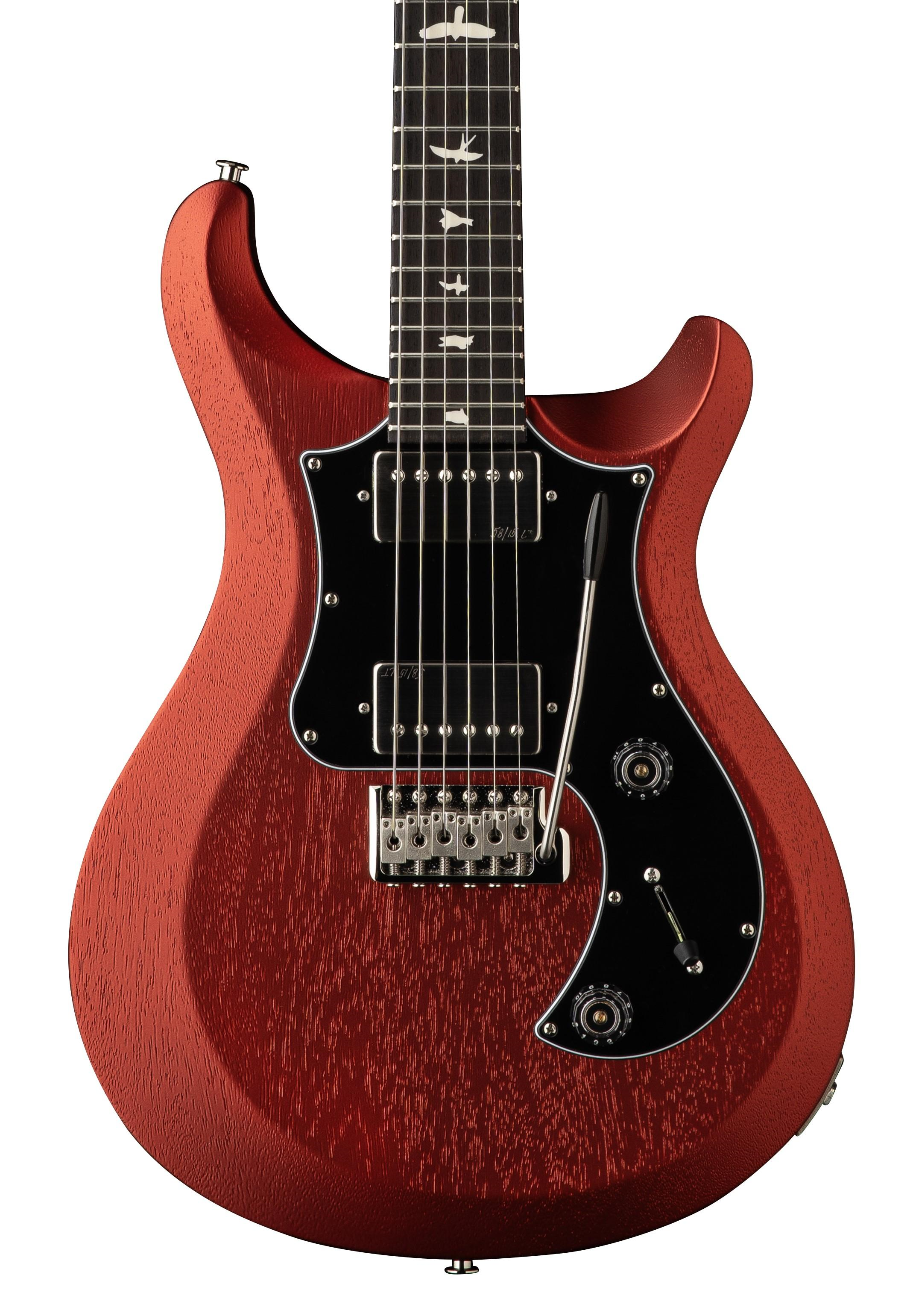 PRS S2 Standard 24 Satin Electric Guitar Red Apple Metallic