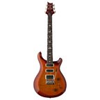 PRS S2 Studio Electric Guitar in dark cherry sunburst finish, showing the body, neck, and pickups of this sleek electric guitar.