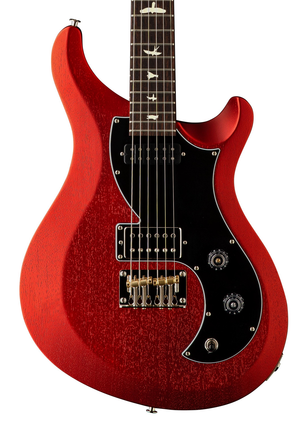 PRS S2 Vela Satin Electric Guitar Red Apple Metallic
