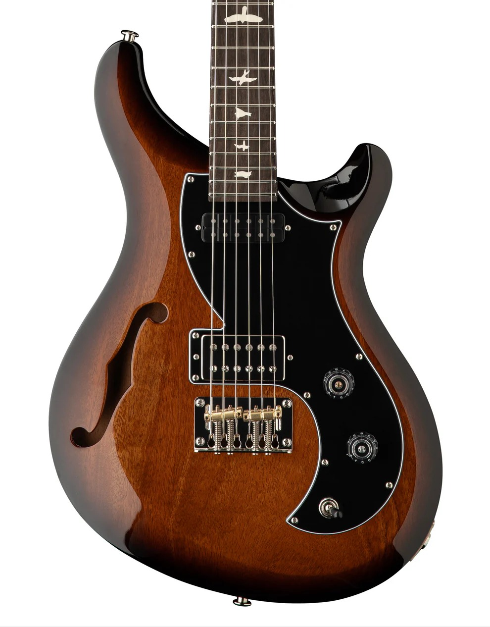 PRS S2 Vela Semi-Hollow Electric Guitar McCarty Tobacco Sunburst