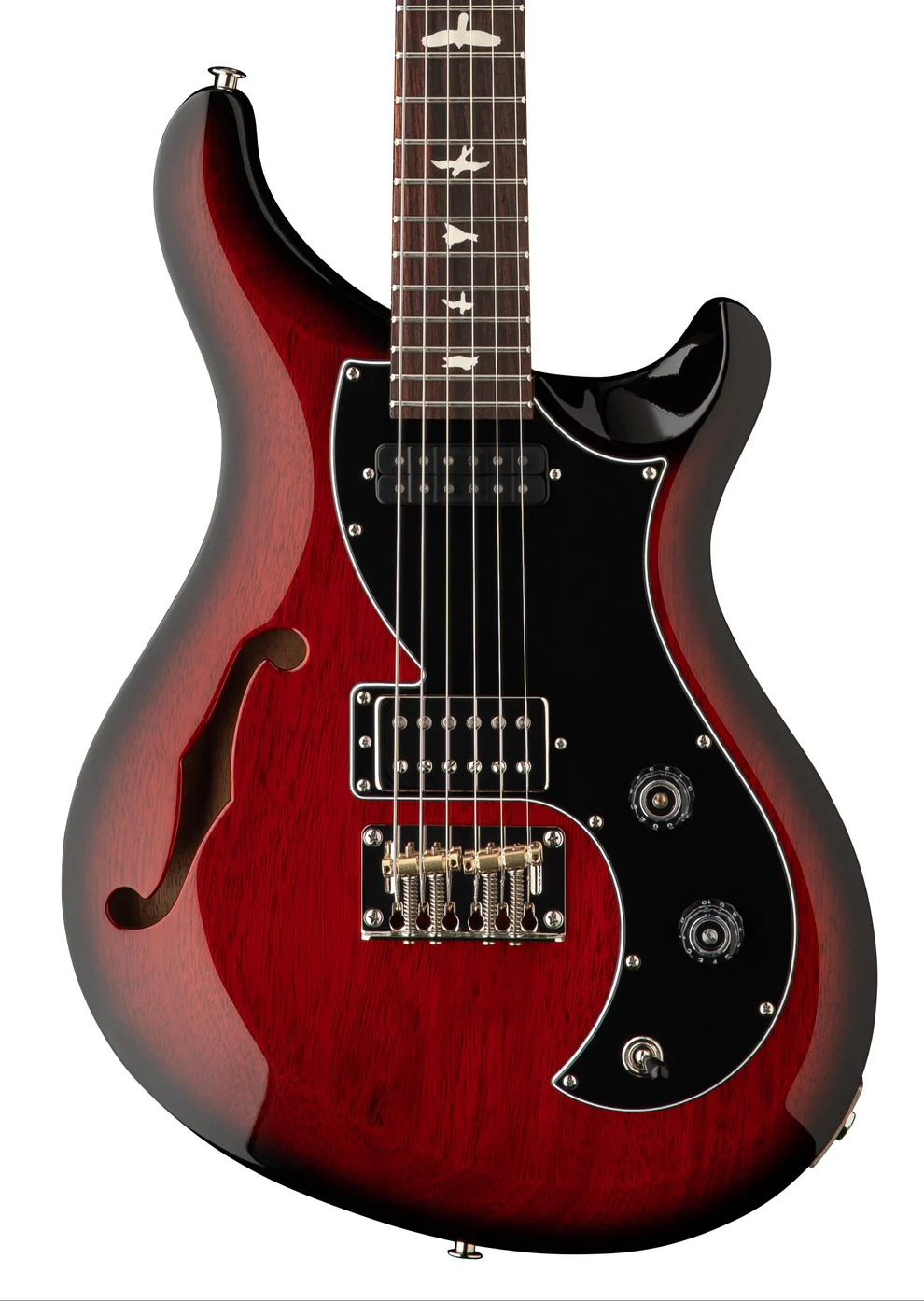 PRS S2 Vela Semi-Hollow Electric Guitar Scarlet Sunburst