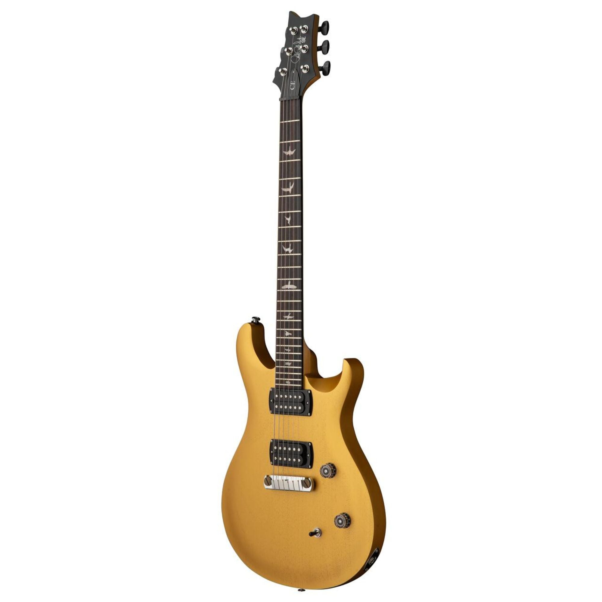 PRS SE CE24 Standard Satin Stoptail Electric Guitar - Metallic Gold