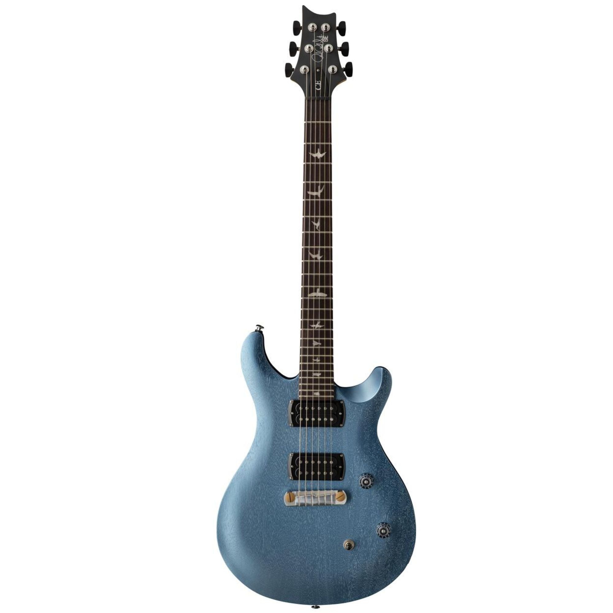 PRS SE CE24 Standard Satin Stoptail Electric Guitar - Ice Blue Metallic