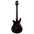 PRS SE DGT David Grissom Signature electric guitar with bird inlays in McCarty Tobacco Sunburst finish, showcasing its body and neck detail.