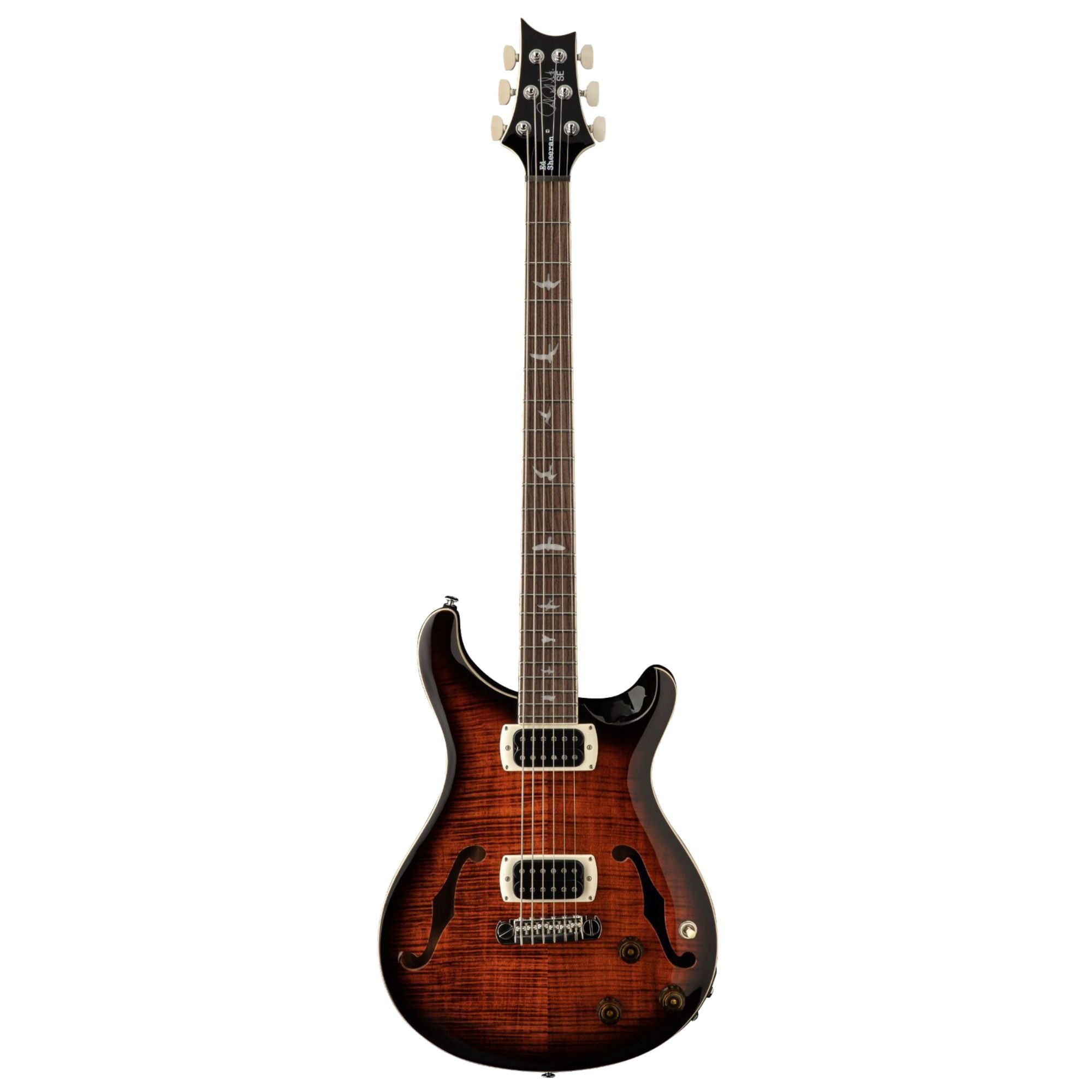 PRS SE Ed Sheeran HB1 Baritone Piezo Electric Guitar -OrangeTigerSmokeburst