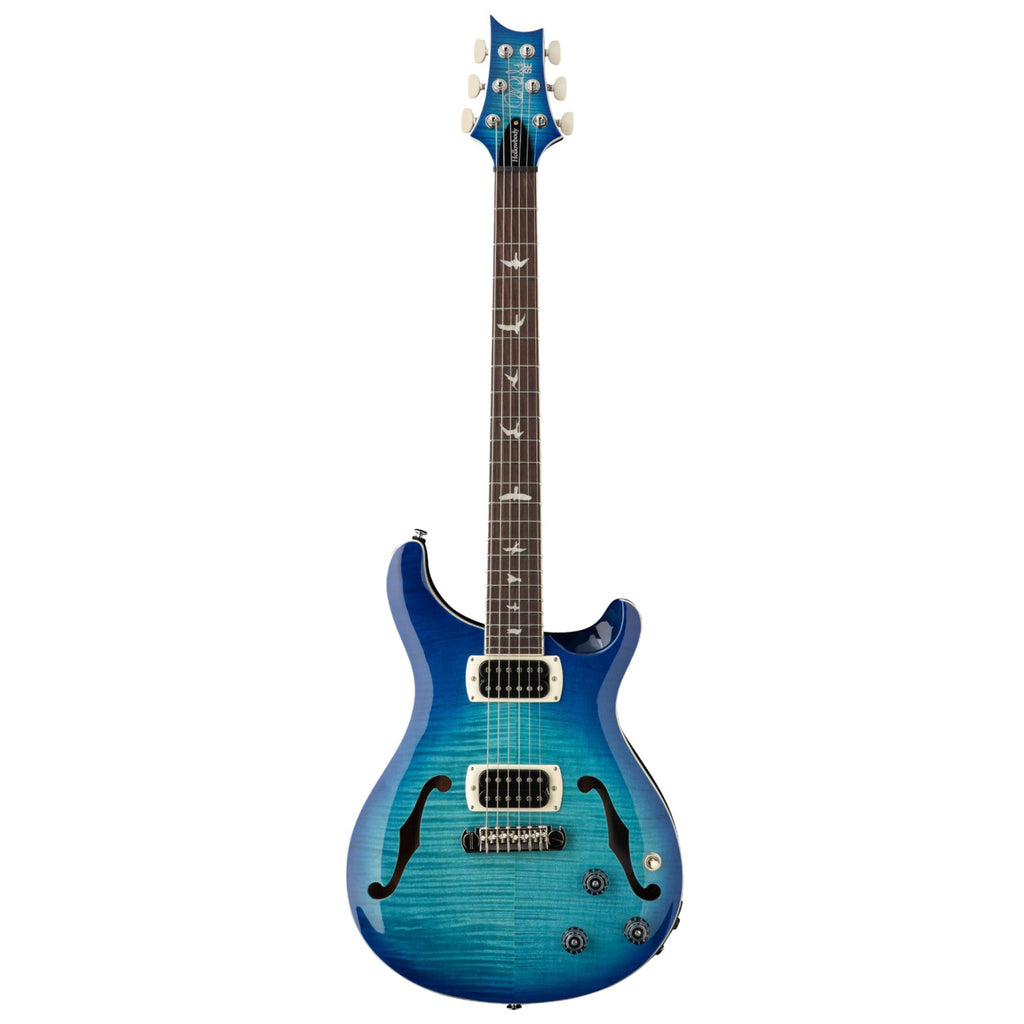PRS SE Flatback Hollowbody I Piezo Electric Guitar - Lake Blue