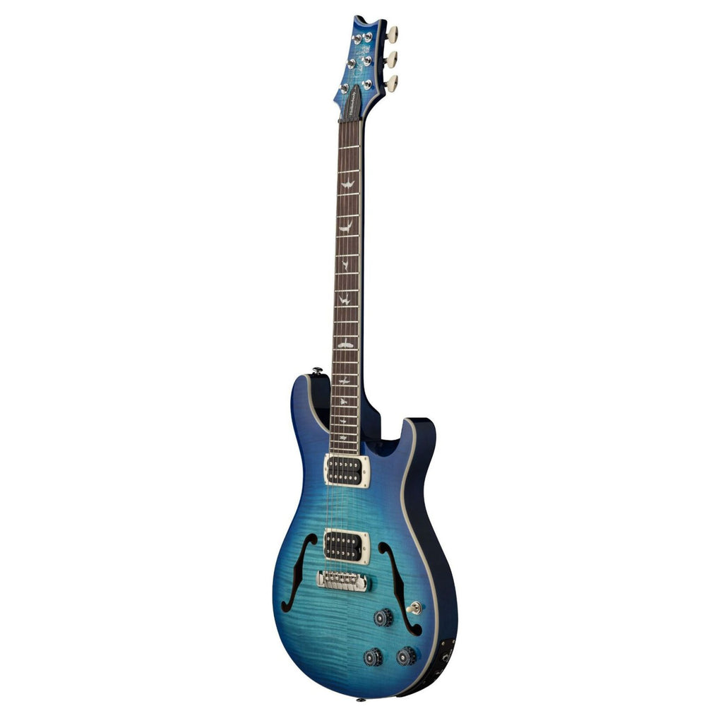 PRS SE Flatback Hollowbody I Piezo Electric Guitar - Lake Blue