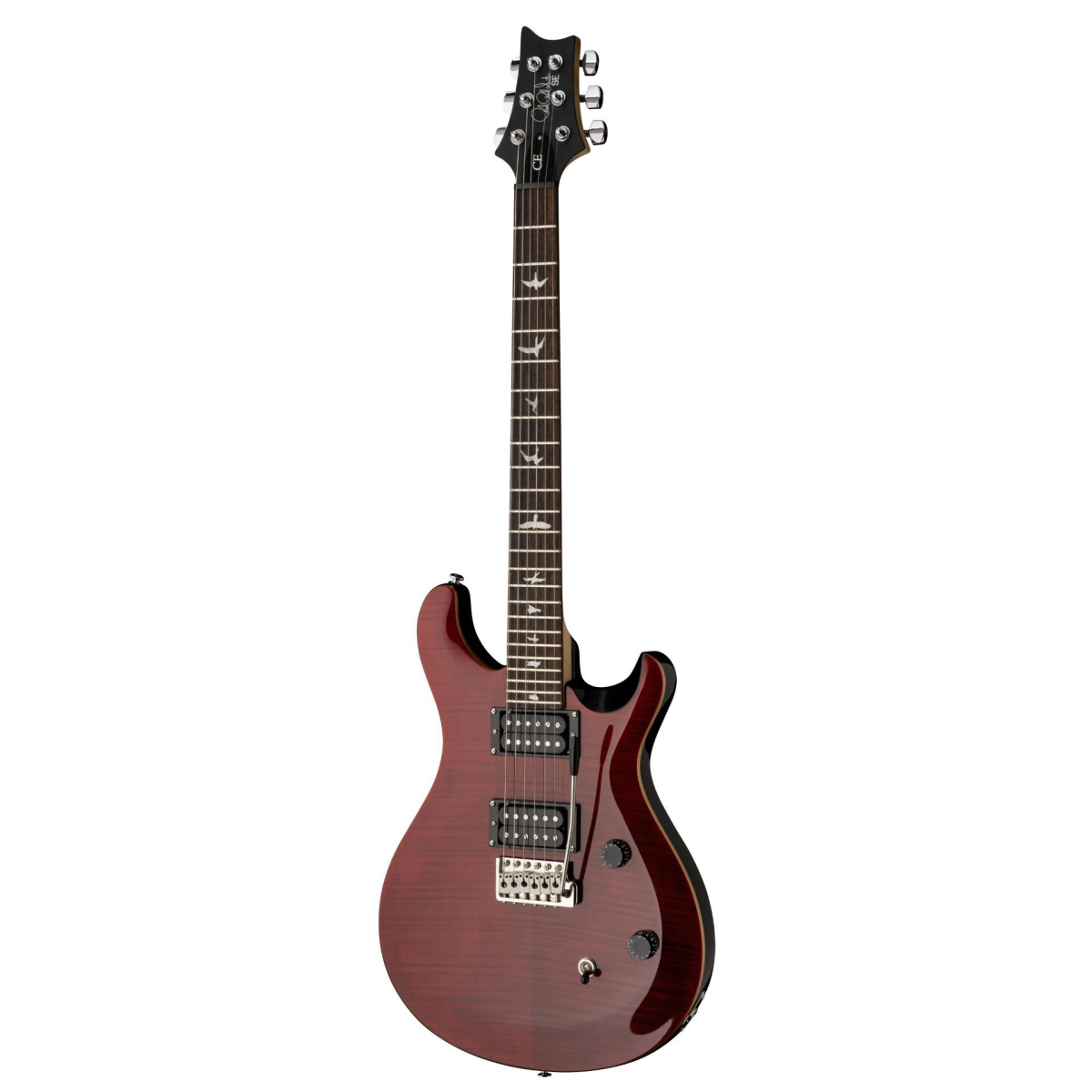 PRS SE CE24 Maple Top Electric Guitar - Black Cherry