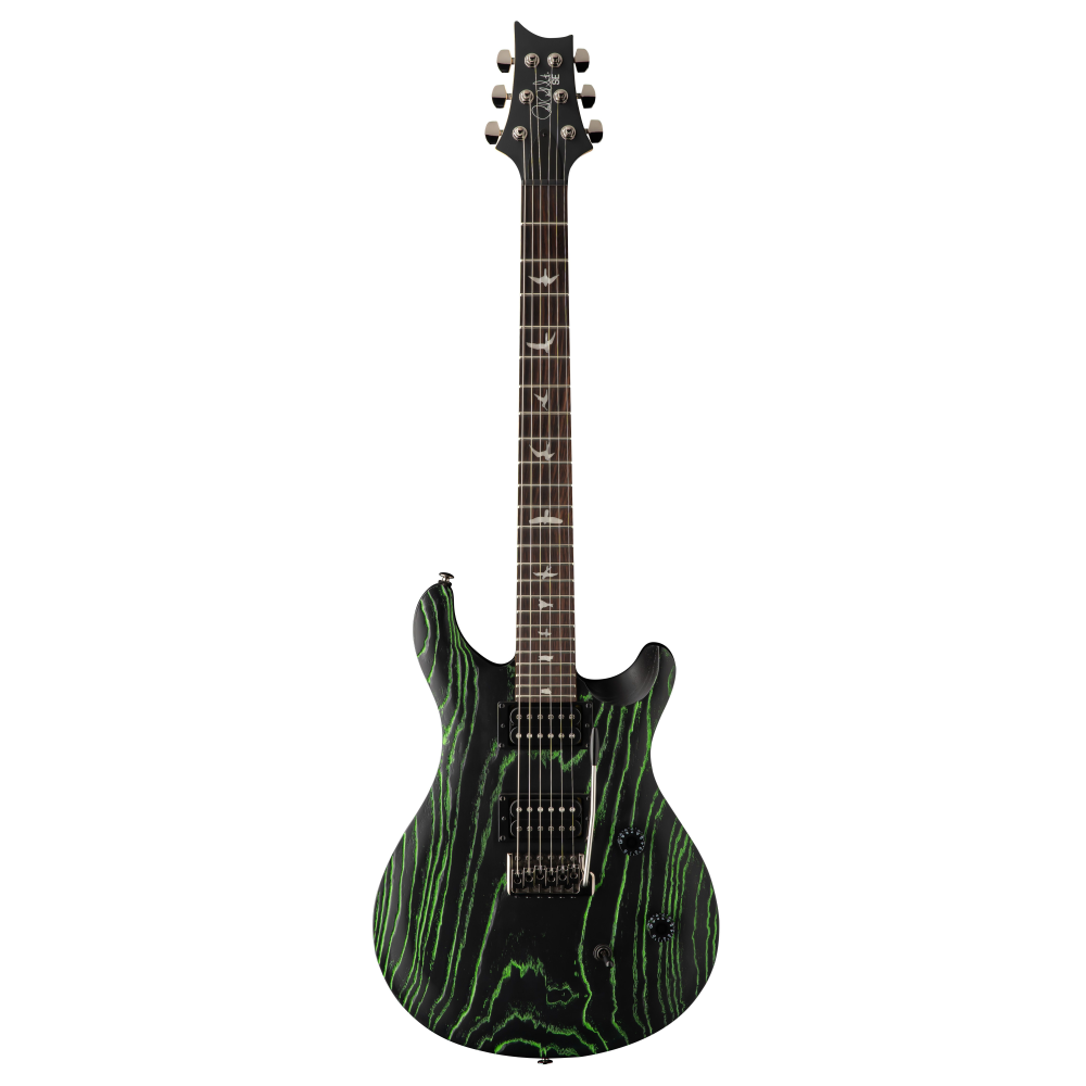 PRS Limited Edition SE Swamp Ash CE24 Electric Guitar in Sandblasted Green