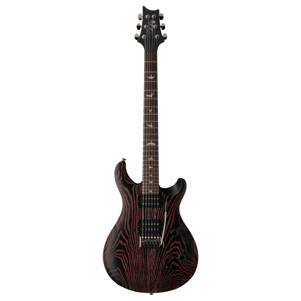 PRS Limited Edition SE Swamp Ash CE24 Electric Guitar in Sandblasted Red