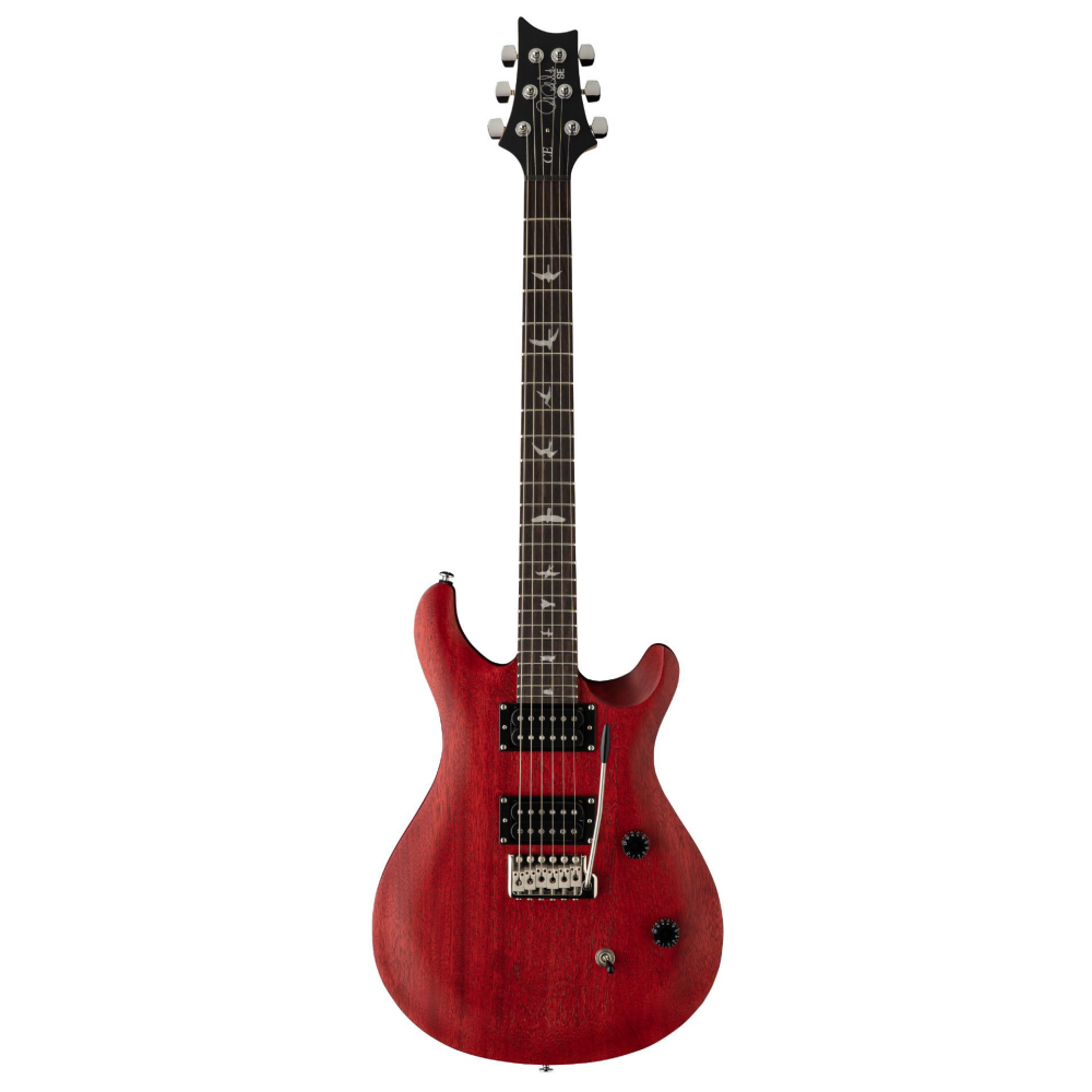 PRS SE CE 24 Standard Satin Electric Guitar in Vintage Cherry
