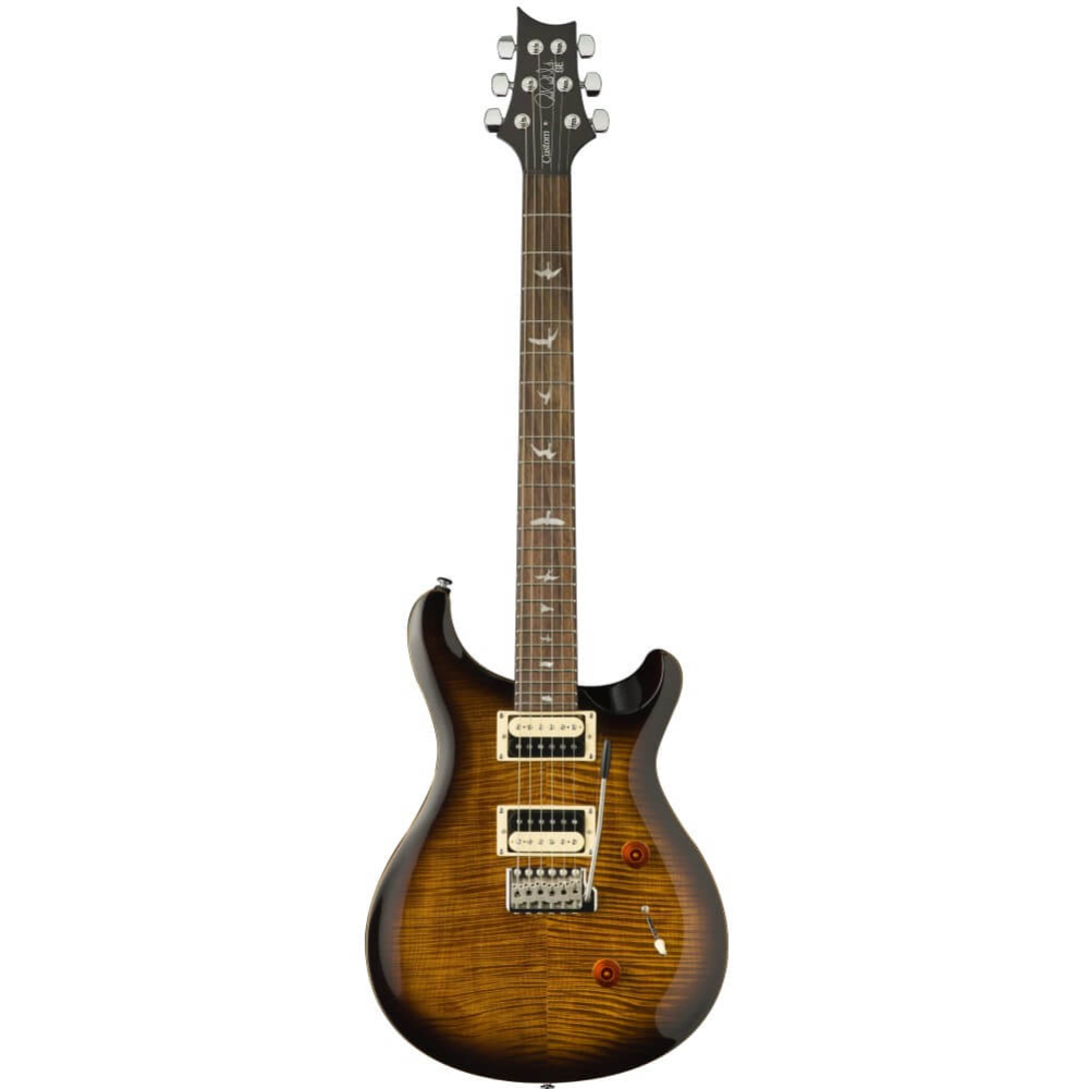 PRS SE Custom 24 Electric Guitar - Black Gold Burst