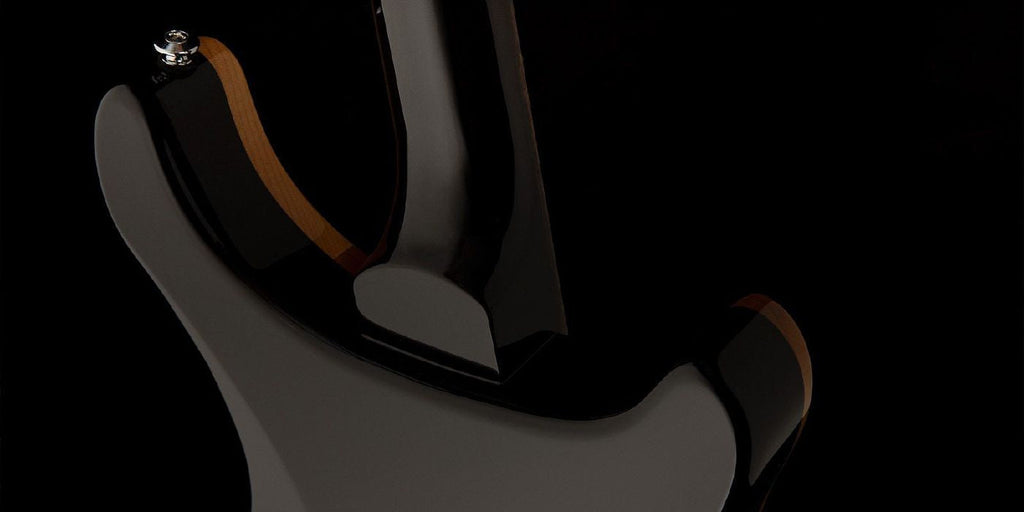 PRS SE Custom 24 Left Handed Electric Guitar - Black Gold Burst