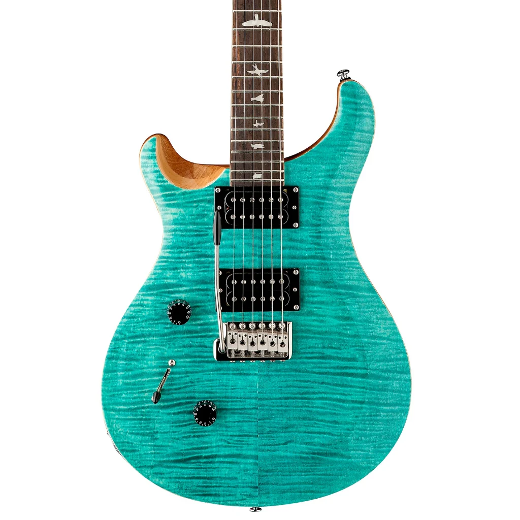 PRS SE Custom 24 Left Handed Electric Guitar - Turquoise