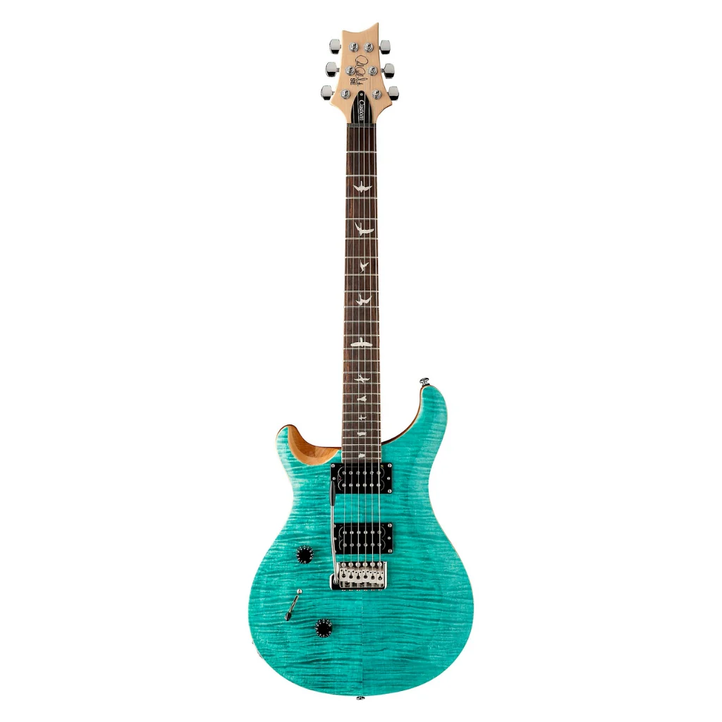 PRS SE Custom 24 Left Handed Electric Guitar - Turquoise
