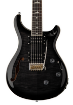 PRS SE Custom 24 Semi Hollow Piezo Electric Guitar - Charcoal Burst