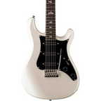 PRS NF3 Rosewood Electric Guitar with rosewood fingerboard in pearl white color, showcasing its sleek body and detailed hardware.