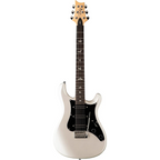 PRS NF3 Rosewood Electric Guitar in pearl white with rosewood fretboard, showcasing the sleek body and detailed hardware.