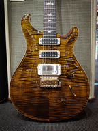 PRS USA Studio Electric Guitar 10 Top in Yellow Tiger