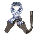DSL Straps Bluegrass Series Poly Ukulele Strap 1.5in - HIB Blue