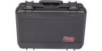 SKB 3I-1813-5B-C bass guitar amplifier head hard case with reinforced exterior and secure latches.