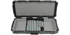 SKB 3i-3614-TKBD iSeries 49-note keyboard case with padded exterior and secure latches, designed for safe transport of musical keyboards.