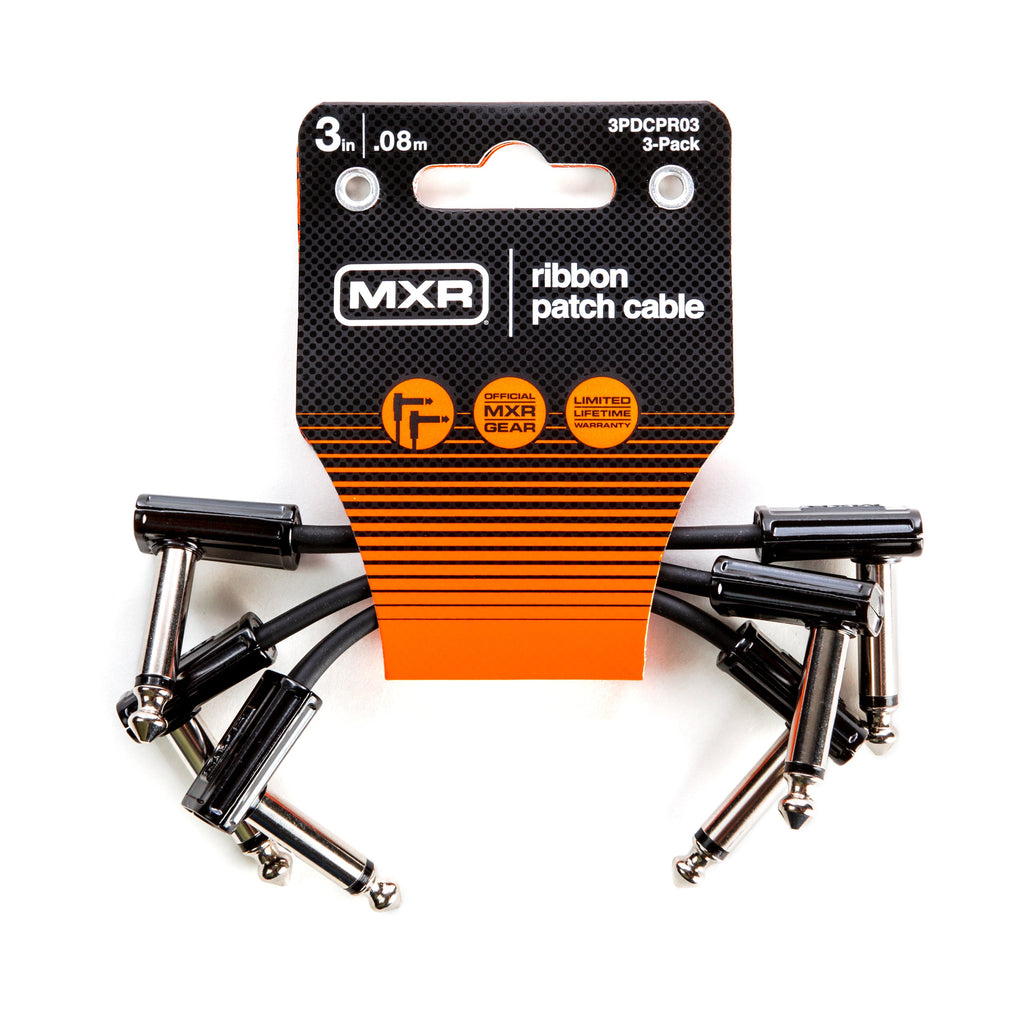 MXR Ribbon Trs Patch Cable 3"-