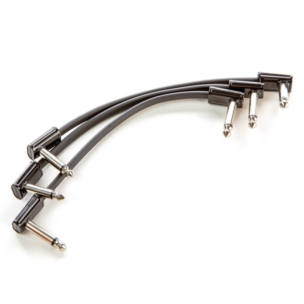 MXR 3PDCPR06 6 Inch Ribbon Patch Cable - 3 Pack