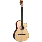 Martin 000CNYLON 16 Series acoustic guitar with cutaway body and built-in pickup, featuring a 12th fret design and nylon strings.