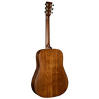Martin D-16E 16 Series dreadnought acoustic guitar with E1 electronics, showcasing its natural wood finish and detailed body design.