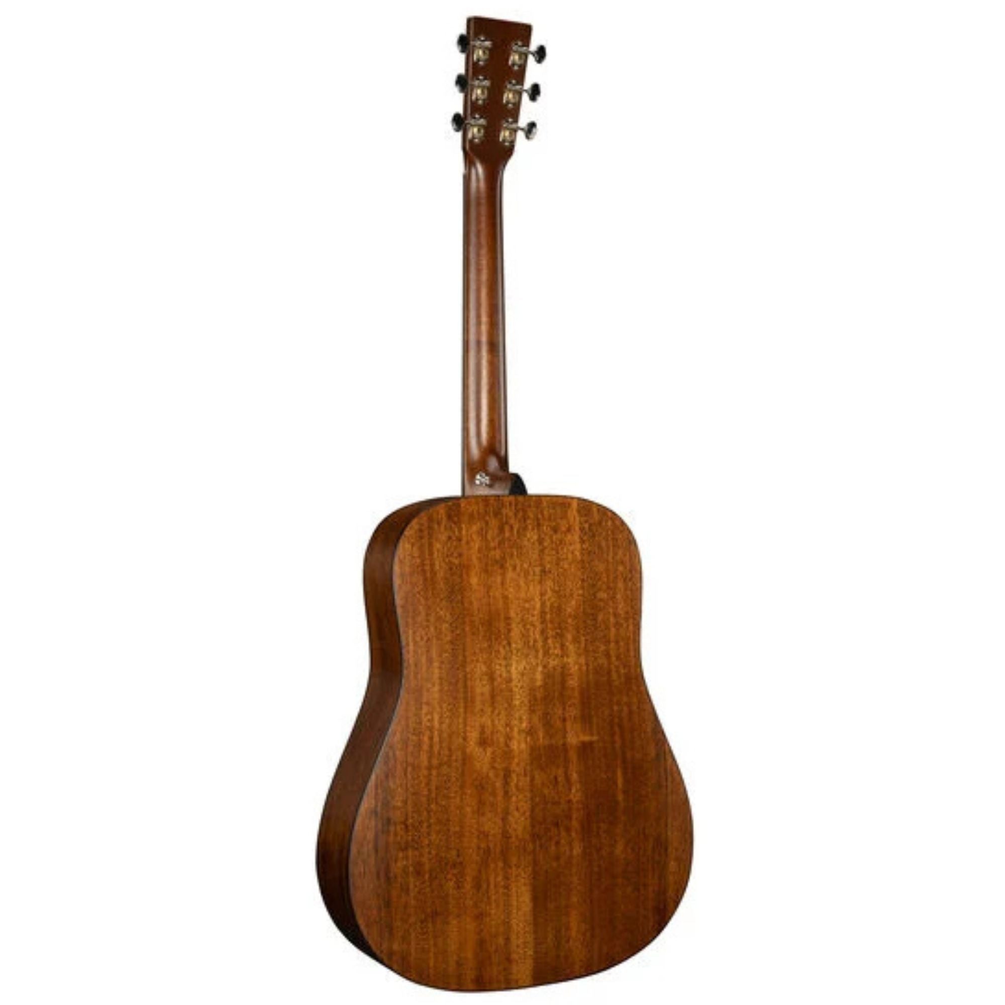 Martin D-16E 16 Series dreadnought acoustic guitar with E1 electronics, showcasing its natural wood finish and detailed body design.