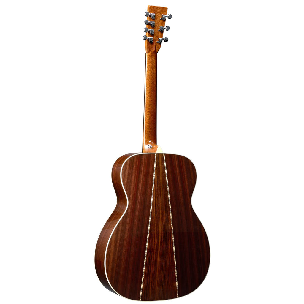 Martin M-7 Johnny Marr acoustic guitar, custom artist edition with a rich wooden finish and detailed craftsmanship.