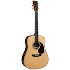 Martin D28MD Modern Deluxe dreadnought acoustic guitar with rich wood finish and intricate detailing.