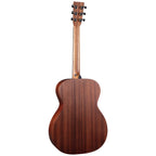 Martin 000-10E Road Series acoustic guitar in sapele with pickup, featuring a compact body and natural wood finish.