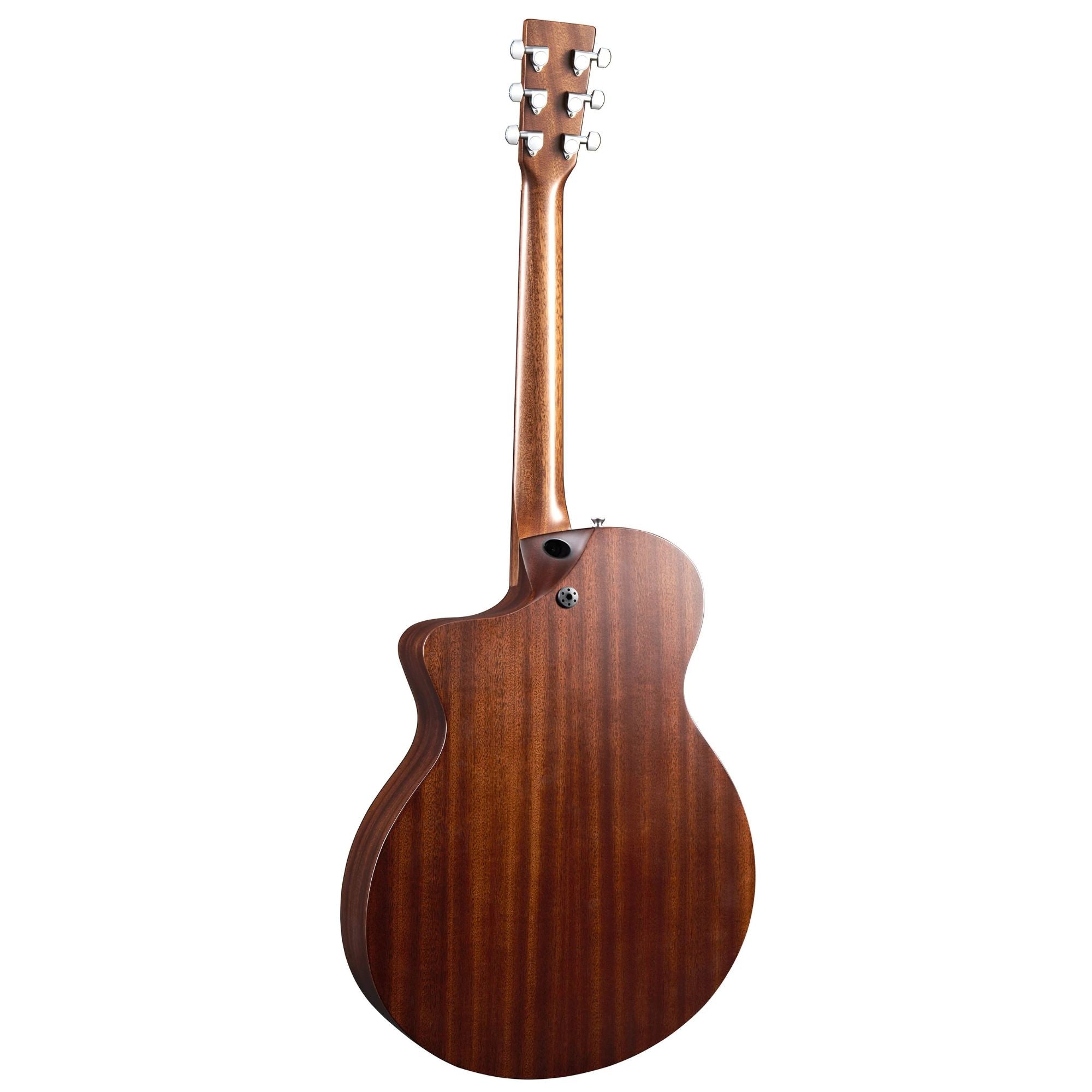 Martin SC-10E Modern acoustic guitar with spruce top and sapele back and sides, featuring a stage cutaway design.