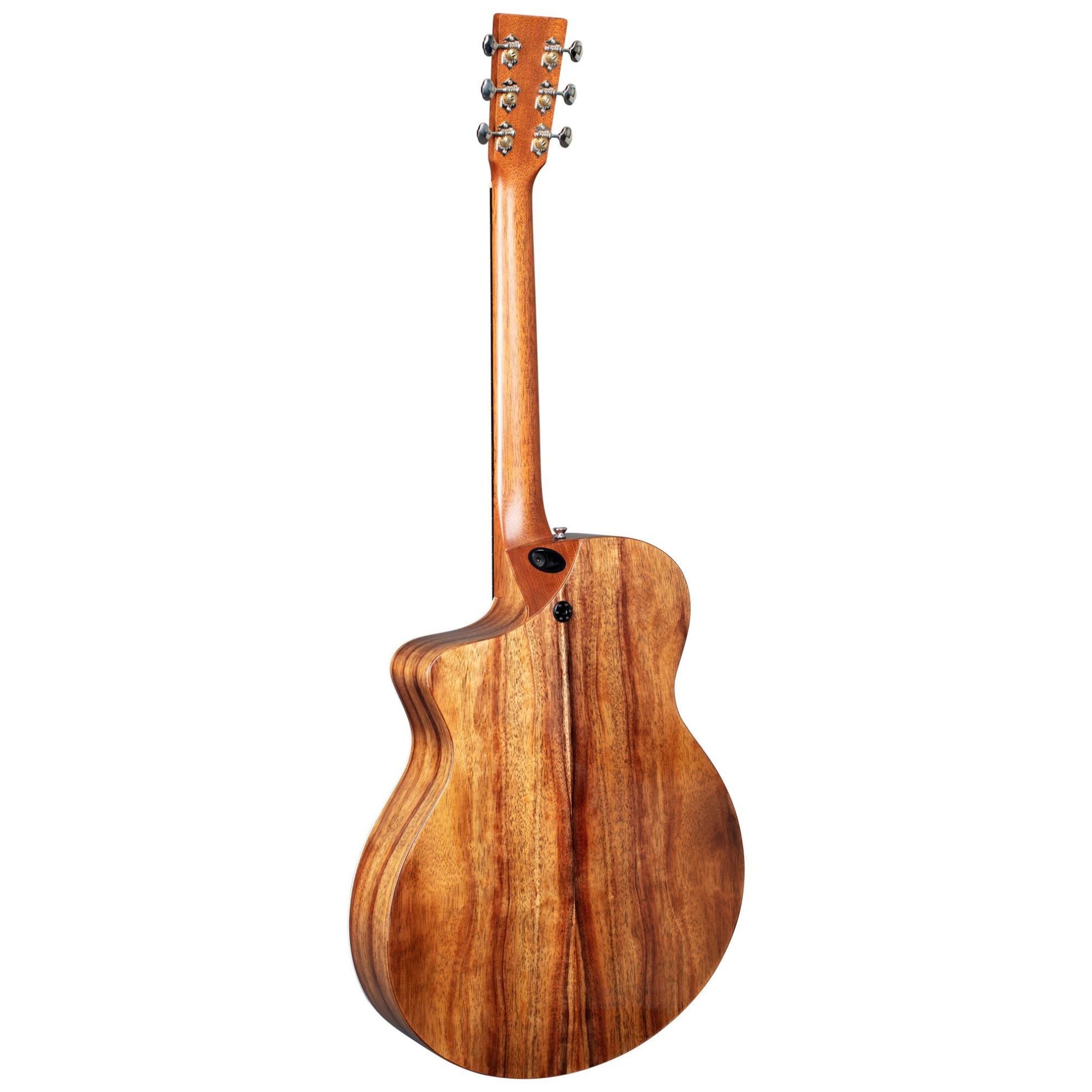 Martin SC-13E Road Series stage cutaway acoustic guitar with pickup, featuring a sleek design and natural wood finish.